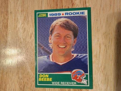 89 Score Don Beebe Rookie #265