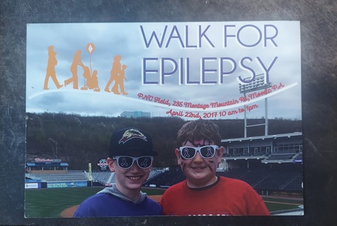 Walk For Epilepsy Card 