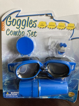 Adult Goggle's Combo Swim Set 