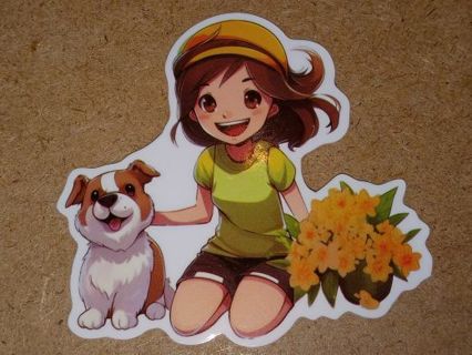 Anime Cute one new vinyl sticker no refunds regular mail only Very nice