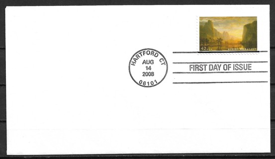 2008 Sc4346 "Valley of Yosemite" by Albert Bierstadt FDC