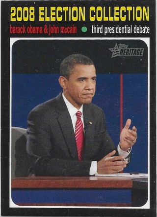  2009 Topps American Heritage #146 Barack Obama/John McCain SP