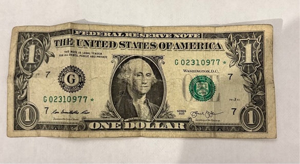 $1 Star Note