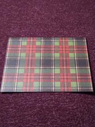 Holiday Plaid Notecard & Envelope