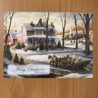 Christmas Sleigh Card 