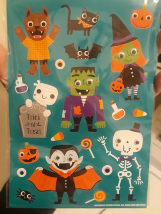 ヘ(◕。◕ヘ) Halloween Google Eye Stickers (20)