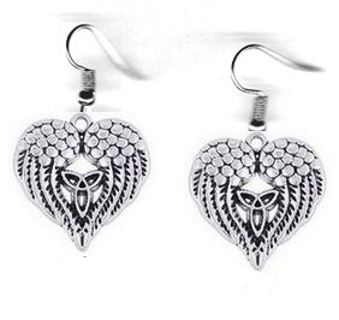 SP ANGEL WINGS EARRINGS STYLE 3 #9 (PLEASE READ DESCRIPTION) 