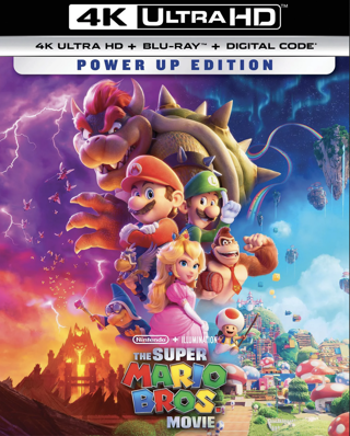 The Super Mario Bros. Movie (Digital 4K UHD Download Code Only) *Nintendo* *Jack Black*
