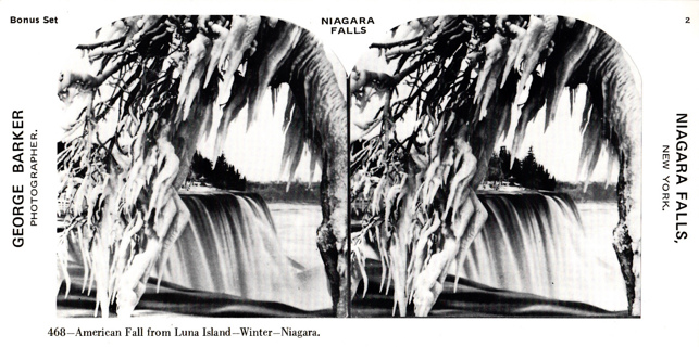 Stereoscope Reproduction Niagara Falls 2