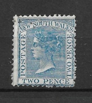 1882 New South Wales Sc62b 2p Victoria used