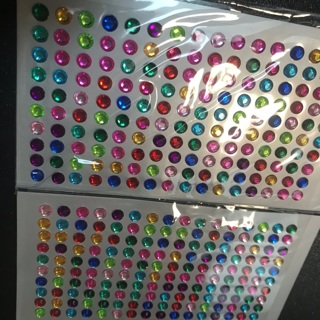 NEW 2 Sheets Sparkle Dots, Craft or Papercrafting Supplies, Free Mai