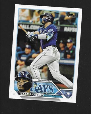 2023 TOPPS ISAAC PAREDES #621