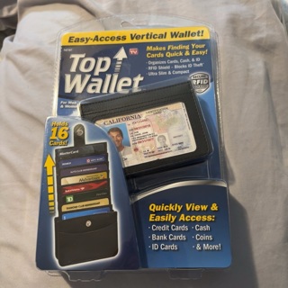 New Top Wallet - As Seen On TV