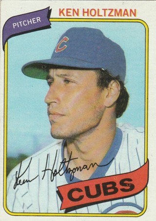 1980 Topps #298 Ken Holtzman Chicago Cubs