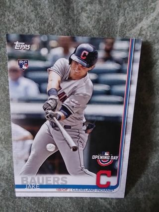 Baseball Trading Card Topps Jake Bauers