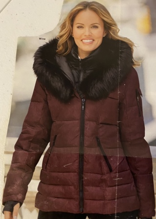 Women’s Chateau Coat with Fur Hood
