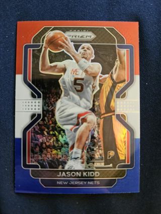 2021-22 Panini Prizm Red/White/Blue Jason Kidd