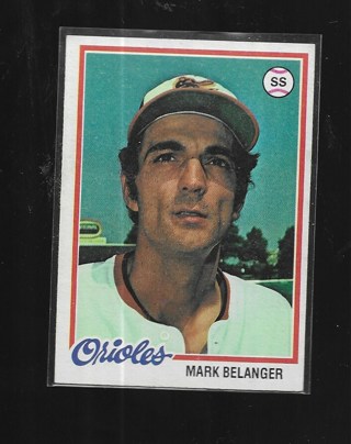 1978 TOPPS MARK BELANGER #315