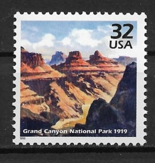 1998 Sc3183h Celebrate the Century: 1910's Grand CanyonNational Park MNH