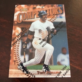 1997 Topps Finest - [Base] #215 Common - Bronze - Tony Phillips