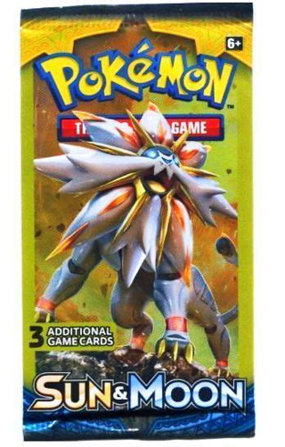 NEW Pokemon XY SUN & MOON Card Pack TCG Pokemon Cards Lunala Booster Pack Hobby Collectible