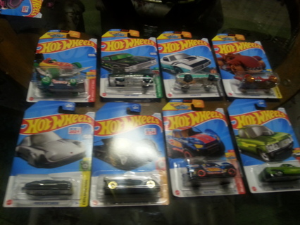 8 new Hot wheels #1