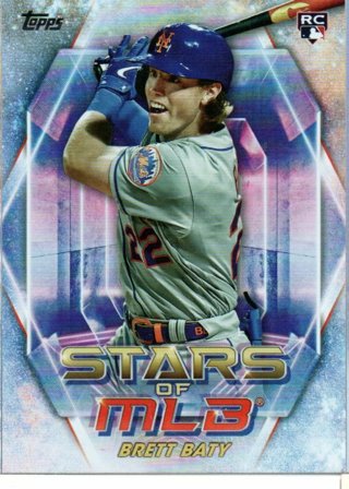 2023 Topps Brett Baty Stars MLB Rookie