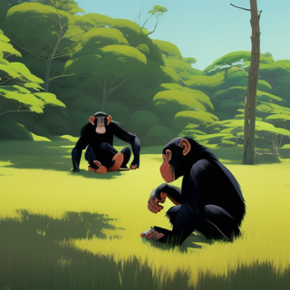 Listia Digital Collectible: A Pair of Chimps