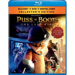 ♦️⚡Brand New, Factory Sealed | Puss In Boots, The Last Wish Blu-Ray + DVD + Digital ⚡♦️