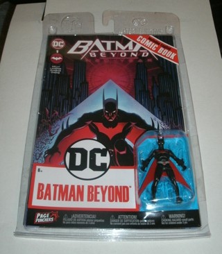  McFarlane Toys Batman beyond with Dc Comic Dc Page Punchers 3" Figure 