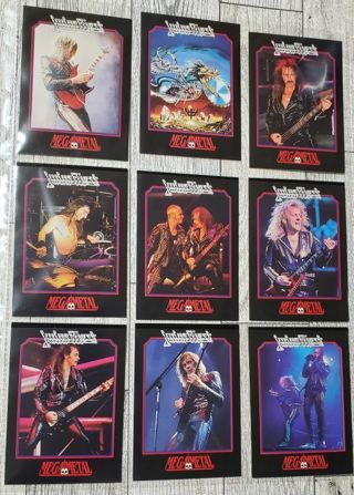 9 Judas Preist 1991 Rock Cards