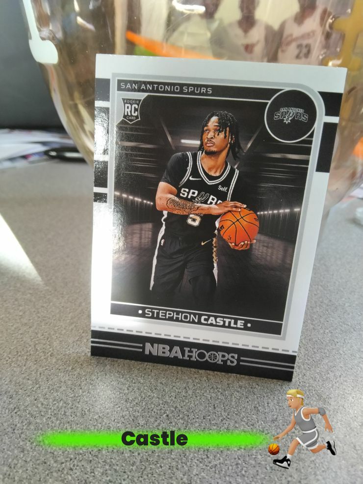 FREE: 2025 Stephon Castle NBA Hoops Rookie Spurs