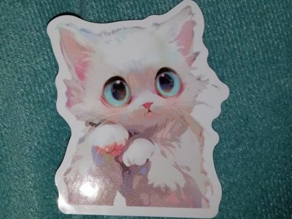 Cat Cool new 1⃣ vinyl laptop sticker no refunds regular mail very nice quality