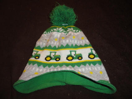 Lot of Boys Cars and Trucks with John Deere Beanie Toddler Youth Age