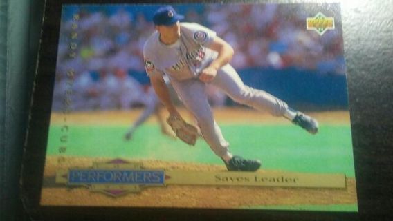 1994 UPPER DECK TOP PERFORMERS RANDY MYERS CHICAGO CUBS BASEBALL CARD# 308