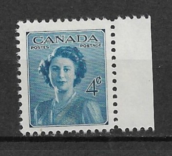 1948 Canada Sc276 4¢ Princess Elizabeth MNH