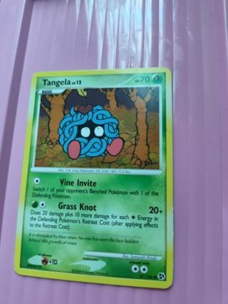 Tangela Pokemon Card