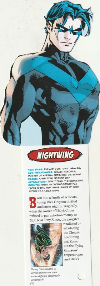 Fandex, DC Comics Card: Very Unusual Shape: NIGHTWING