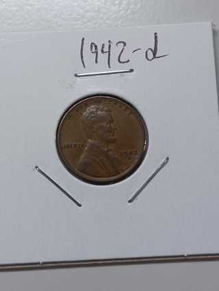 1942-D Lincoln Wheat Penny! 42