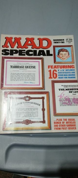 MAD magazine Special number 22