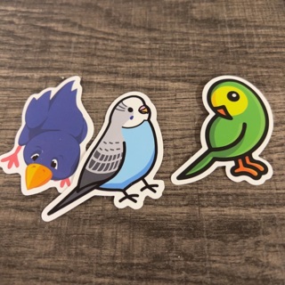 Birds stickers 