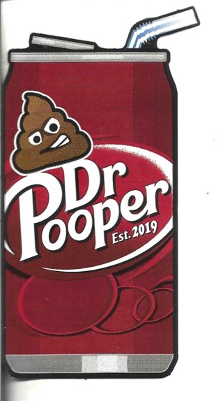 Brand New Never Been Used Dr. Pooper Sticker 