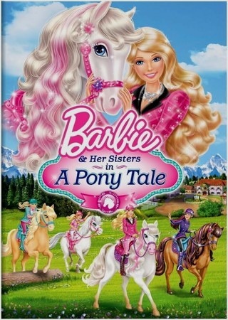 Barbie & Her sisters - DVD - A pony Tale ( New unopened)