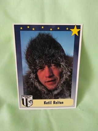 Dog Sled Trading Card