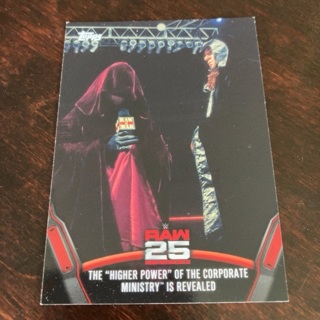 2018 Topps WWE Then Now Forever - 25 Years of Raw #RAW-13 The "Higher Power" 