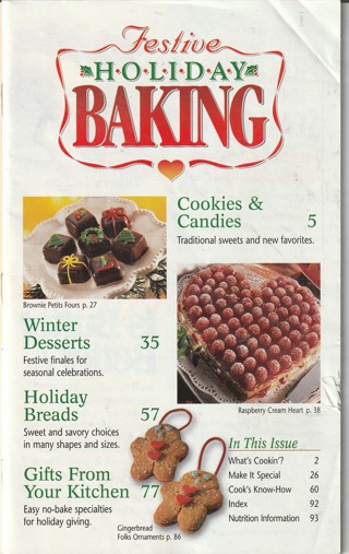 Soft Covered Recipe Book: Festive Holiday Baking