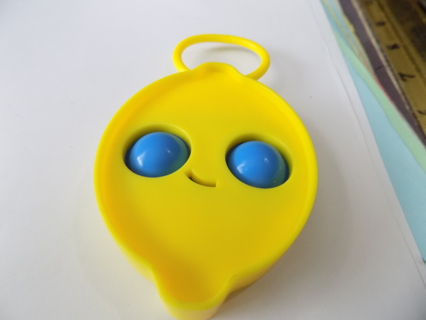 Yellow lemon shape alien pop it toy stress relief