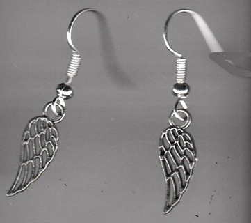 SP LITTLE ANGEL WING EARRINGS STYLE 3 LOT 5 (PLEASE READ DESCRIPTION)