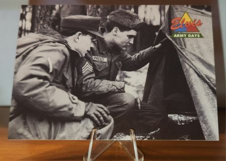 1992 The River Group Elvis Presley "Army Days" Card #63