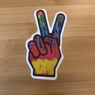 Peace Sticker